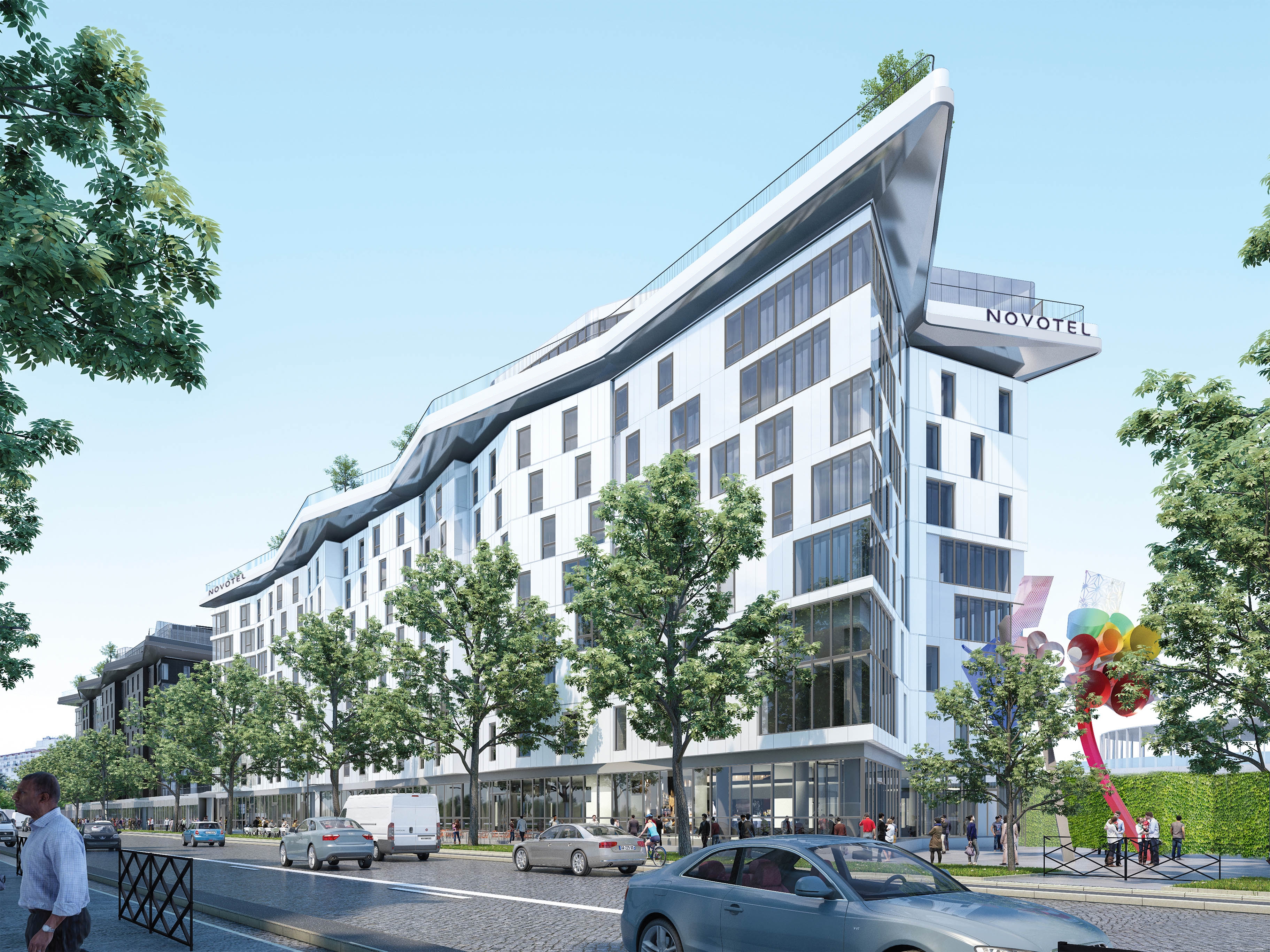 Novotel Paris Porte De Versailles hotel exterior