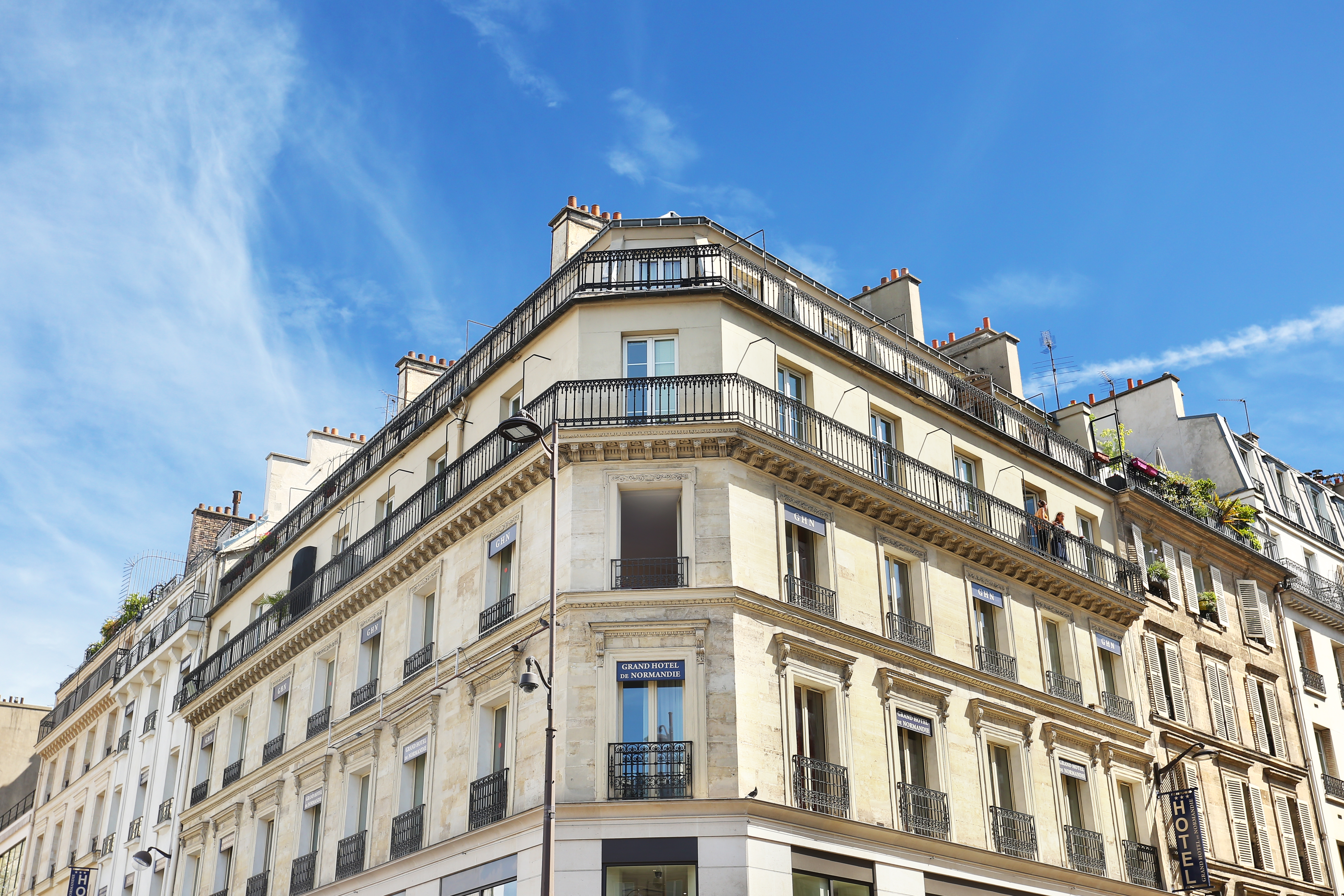 Le Grand Hotel de Normandie hotel exterior