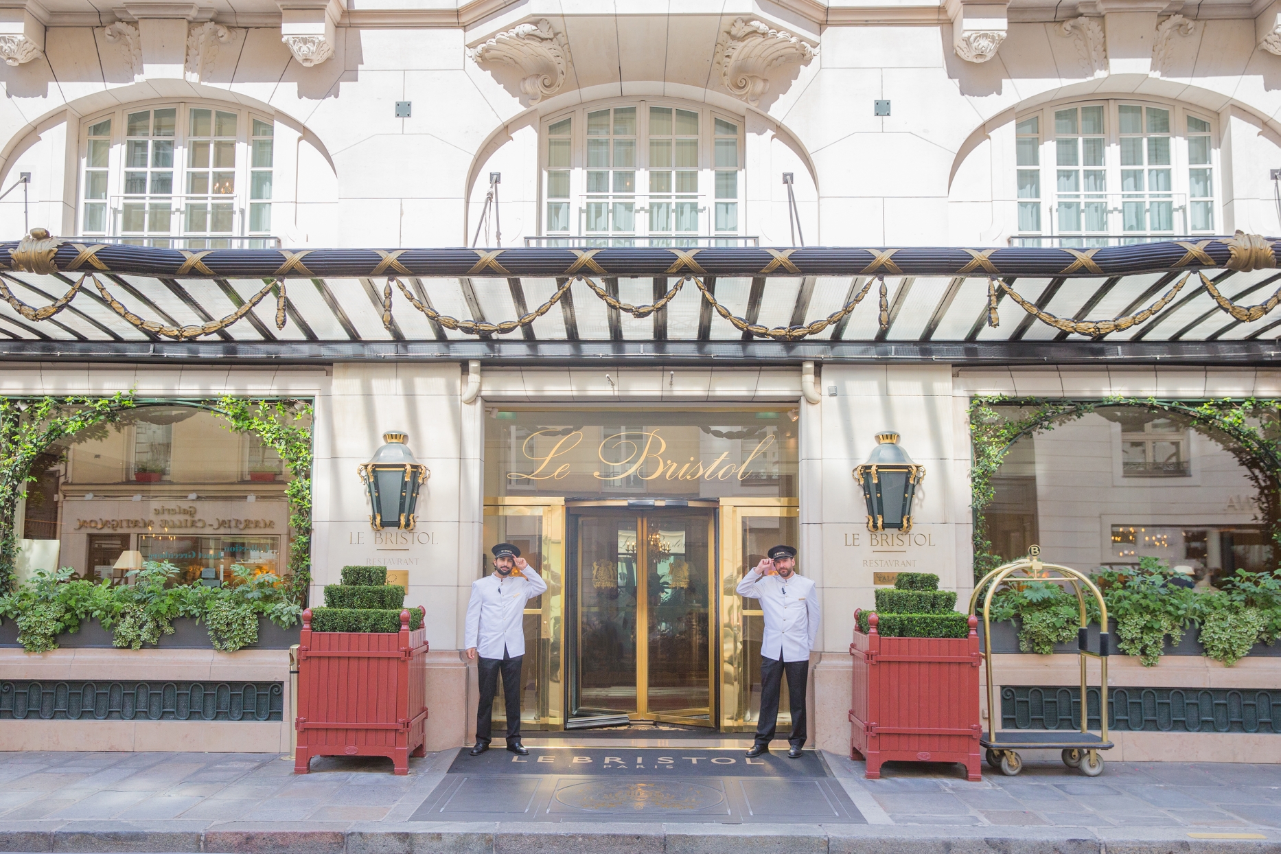 Le Bristol Paris hotel exterior