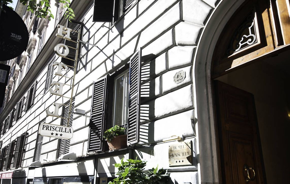 Priscilla hotel exterior